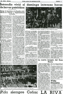 "La Nueva España", 6 de septiembre de 1938